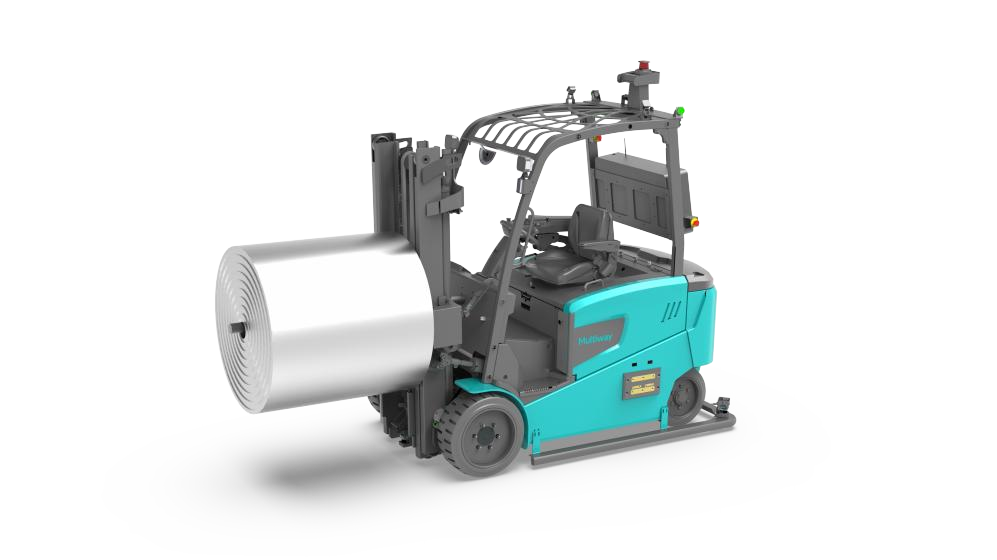 北京网安在线E系列卷芯卷料搬运无人叉车