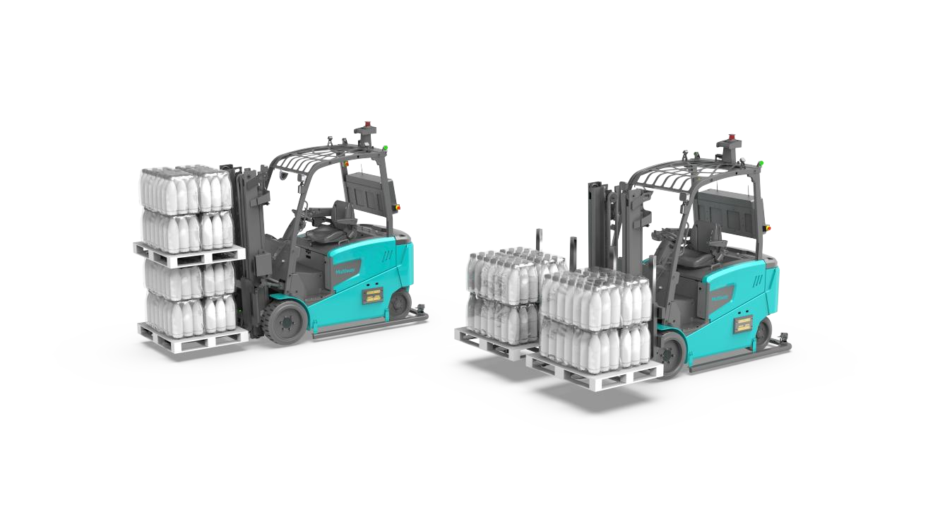 北京网安在线大吨位平衡重智能无人叉车