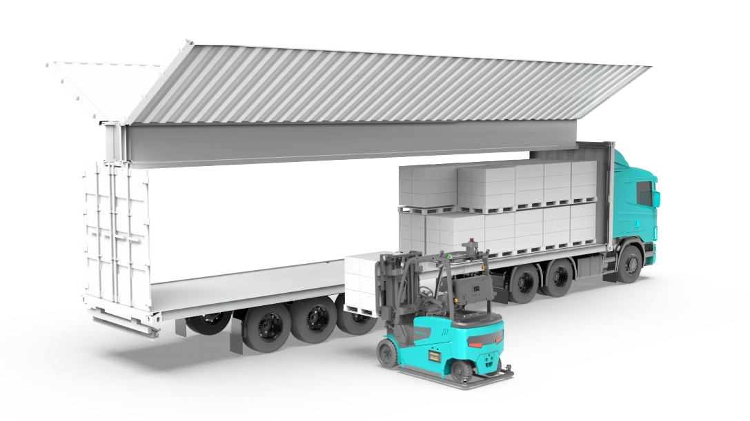 北京网安在线E系列平衡重智能无人叉车