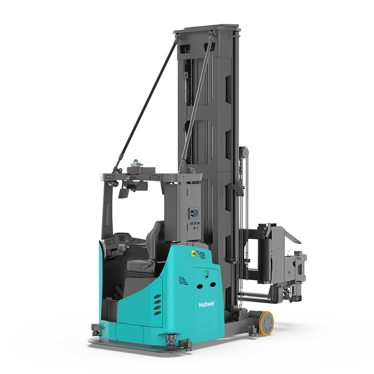 北京网安在线机器人的三向叉式无人叉车K16